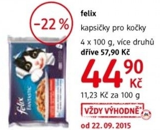 Kapsicky pro kocky felix purina