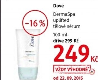 Serum telove dermaspa dove