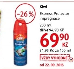 Sprej impregnacni protector kiwi
