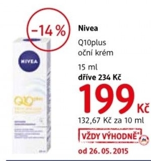 Krem ocni proti vraskam q10 plus nivea
