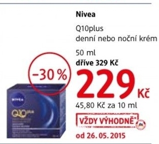 Krem pletovy proti vraskam q10 plus nivea