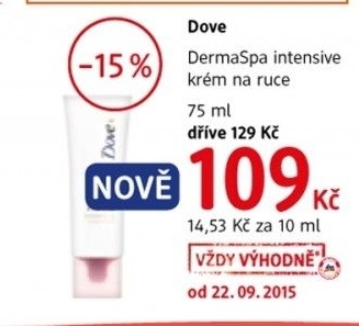 Krem na ruce dermaspa dove
