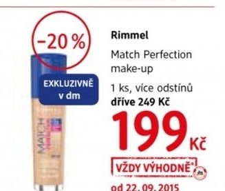 Make up match perfection rimmel