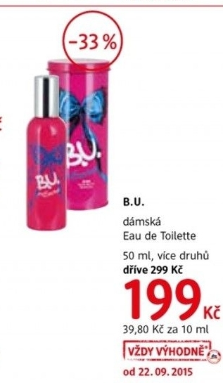 Toaletni voda damska b u