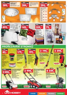 akční leták UNI HOBBY 24.9.2015-7.10.2015