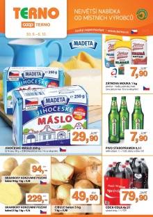akční leták COOP 30.9.2015-6.10.2015