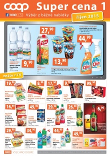 akční leták COOP 30.9.2015-6.10.2015