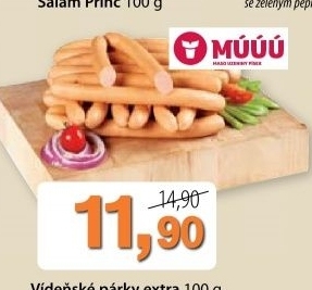 Parky videnske extra maso uzeniny pisek