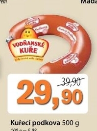 Podkova kureci vodnanske kure