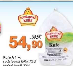 Kure mrazene vodnanske kure