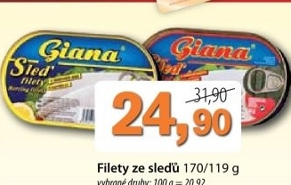 Sled filety giana