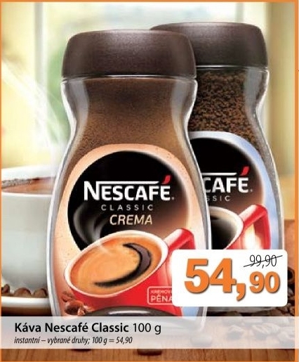 Kava instantni classic nescafe