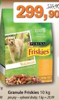 Granule pro psy friskies purina