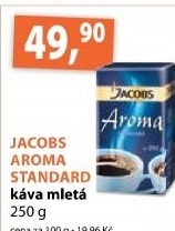 Kava mleta aroma standard jacobs