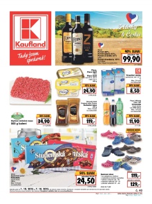 akční leták Kaufland 1.10.2015-7.10.2015