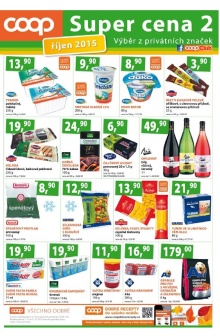akční leták COOP 1.10.2015-14.10.2015