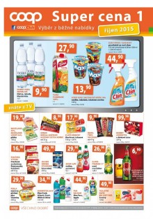 akční leták COOP 1.10.2015-14.10.2015