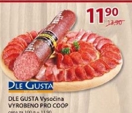 Salam vysocina dle gusta