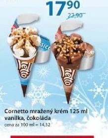 Nanuk kornout cornetto algida