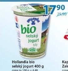 Jogurt selsky bio hollandia