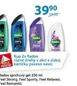 Sprchovy gel radox