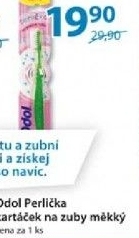 Kartacek na zuby detsky perlicka odol