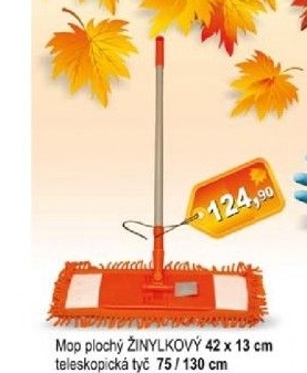 Mop plochy zinylkovy