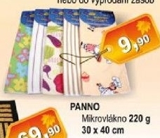 Uterka z mikrovlakna panno