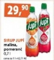 Sirup superhusty jupi