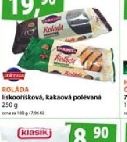 Rolada piskotova dolcezza