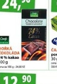 Cokolada extra horka coop premium