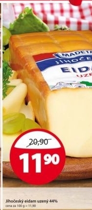 Syr eidam uzeny jihocesky madeta