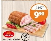 Mozaika buckova krasno
