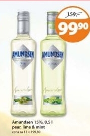 Vodka ochucena amundsen