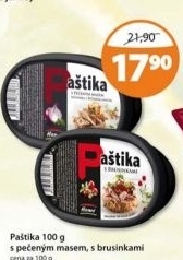 Pastika ochucena hame