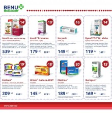 akční leták BENU Lékárna 1.10.2015-31.10.2015