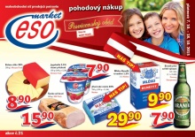 akční leták ESO MARKET 7.10.2015-18.10.2015