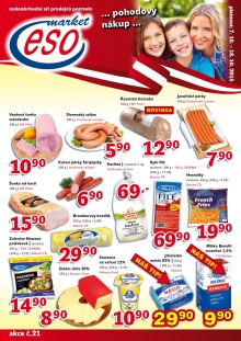 akční leták ESO MARKET 7.10.2015-18.10.2015