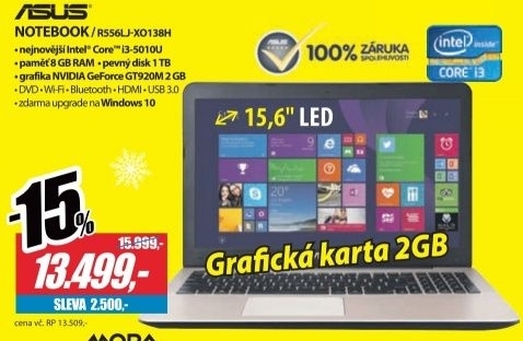 Asus R556LJ XO138H, notebook