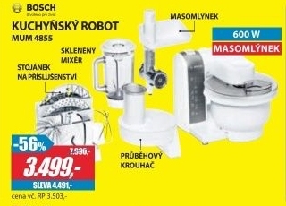 Bosch MUM 4855, kuchyňský robot