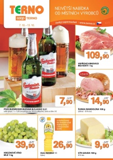 akční leták COOP 7.10.2015-13.10.2015
