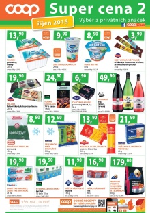 akční leták COOP 7.10.2015-13.10.2015