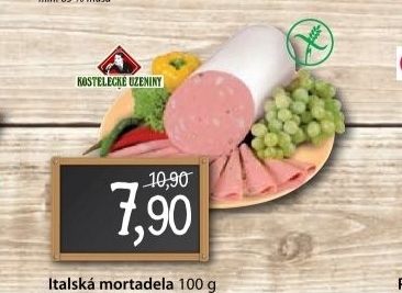Sunka mortadella italska kostelecke uzeniny