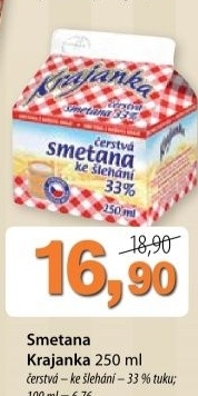 Smetana ke slehani krajanka 33