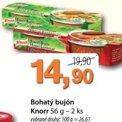 Bujon bohaty knorr