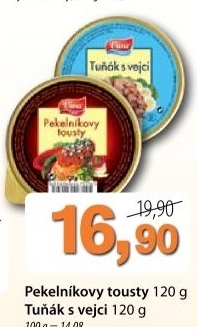Pastika pekelnikovy tousty viva