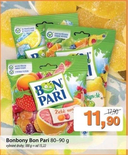 Bonbony bon pari nestle