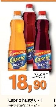Sirup husty caprio