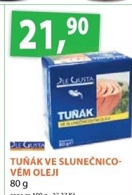 Tunak ve slunecnicovem oleji dle gusta