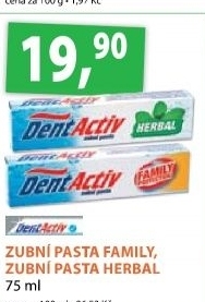 Pasta na zuby family dentactiv